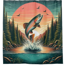 Outdoorsman forel natuur