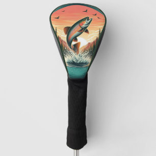 Outdoorsman forel natuur golfheadcover