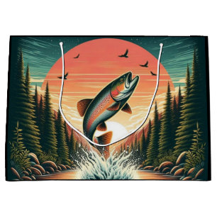 Outdoorsman forel natuur groot cadeauzakje