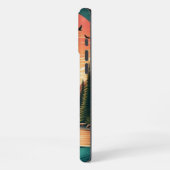 Outdoorsman forel natuur iPhone hoesje (Linkerkant)