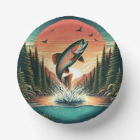 Outdoorsman forel natuur