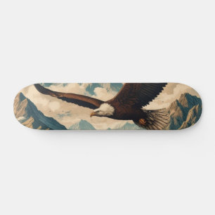 Outdoorsman zeearend gebergte skateboard
