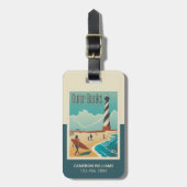Outer Banks | North Carolina Bagagelabel (Voorkant verticaal)