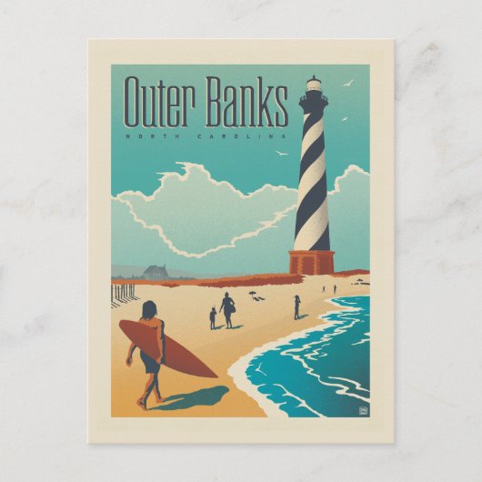 Outer Banks | North Carolina Briefkaart (Voorkant)