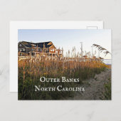 Outer Banks North Carolina Briefkaart (Voorkant / Achterkant)