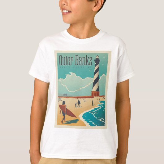 Outer Banks | North Carolina T-shirt (Voorkant)