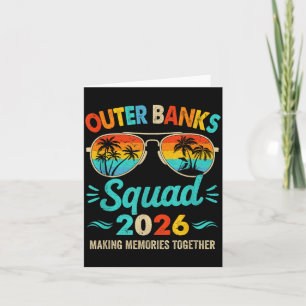 Outer Banks Squad 2026 Vakantie Vrienden Familie Kaart