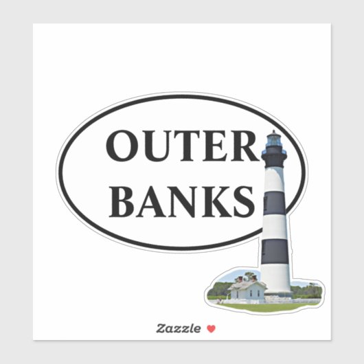 OUTER BANKS STICKER (Vel)