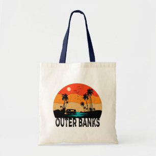 Outer Banks Vintage van North Carolina Tote Bag