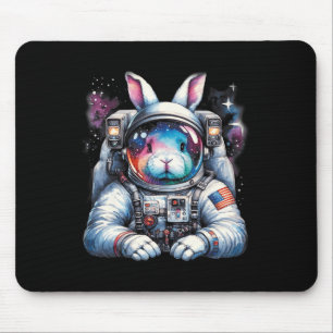 Outer Bunny Paasdag Konijn USA Fun Space Muismat
