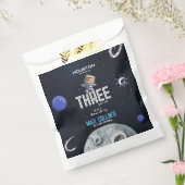 Outer Space Astronaut Any Age Birthday Bedankzakje (Gezegeld)