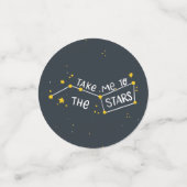 Outer Space Astronaut Fotojongen Verjaardag Confetti (Kleine voorkant)