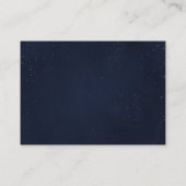 Outer Space Baby shower Luier Raffle Ticket Informatiekaartje (Achterkant)