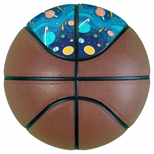 Outer Space Basketball Basketbal (Rechts)