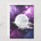 Outer Space Boy's Verjaardag Bash Sweet 16 Kaart (Achterkant)