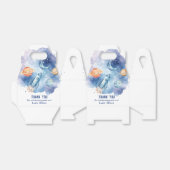 Outer Space Eerste reis rond de verjaardag van de Bedankdoosjes (Uitgevouwen)