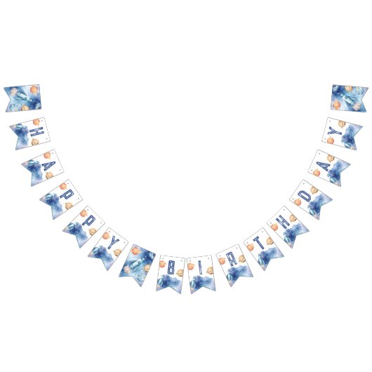 Outer Space Eerste reis rond de verjaardag van de Vlaggetjes (Alle)