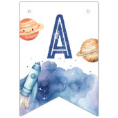 Outer Space Eerste reis rond de verjaardag van de Vlaggetjes (Derde vlag)