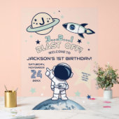 Outer Space Out of this World 1st Birthday Welcome (Mariage)