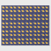\Outer Space Planeten Cadeaupapier (Vlak)