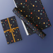 Outer Space Planets Galaxy Boy Verjaardag Cadeaupapier