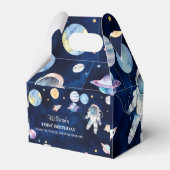 Outer Space Planets Verjaardagsfeestje Favor Box Bedankdoosjes (Voorkant Zijde)