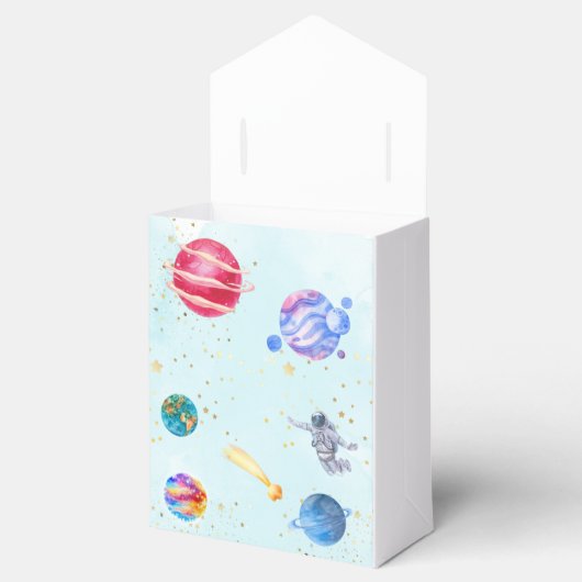 Outer Space Rocket Planets verjaardag jongen Bedankdoosjes (Geopend)