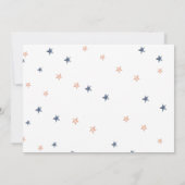 Outer Space Verjaardagsfeest 3e reis rond de zon Kaart (Achterkant)