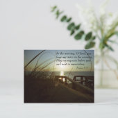 Outerbanks Morning 4 Briefkaart (Staand voorkant)