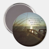 Outerbanks Ochtend 4 Magneet (Voorkant / Achterkant)