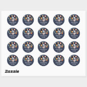Outerspace Planets Blue Dank u Sticker (Vel)