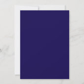 Outerspace Planets Rood Wit Blauw Verjaardag Kaart (Achterkant)
