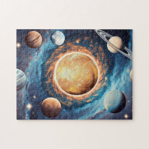 Outerspace Recente puzzels Esthetische ruimte