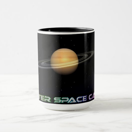 OuterSpaceCafe Saturn Mug (Centre)