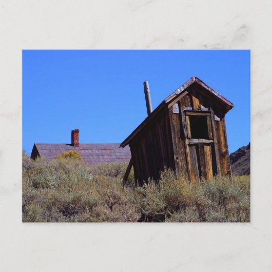Outhouse Briefkaart (Voorkant)