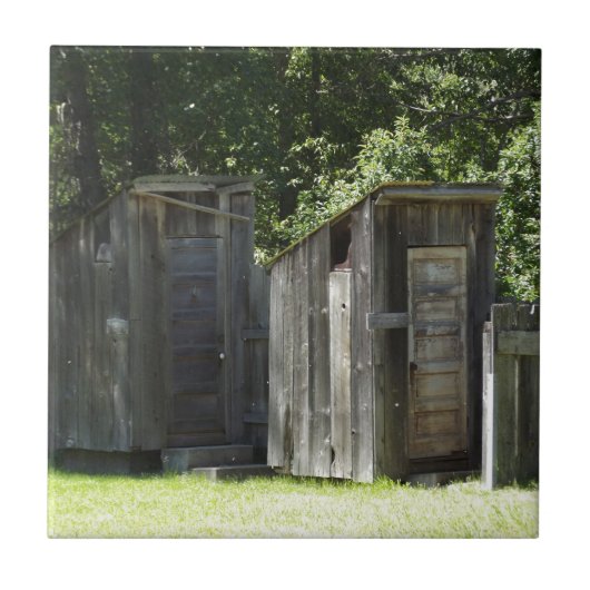 Outhouse Tegeltje (Voorkant)