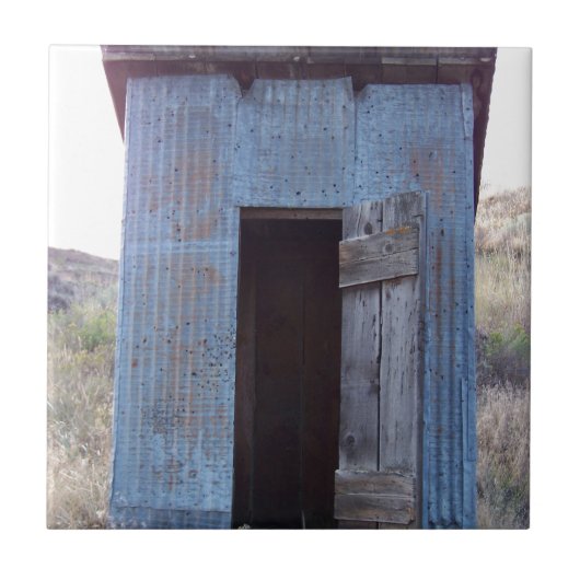Outhouse Tegeltje (Voorkant)