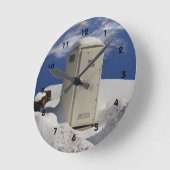 OutHouse WiFi ~ Clock Ronde Klok (Hoek)