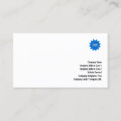 Outil d'alimentation de perçage Carte de visite Ha (Dos)