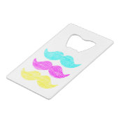 Outil de bar à motif de moustache CMJ vibrant (Devant Angle)