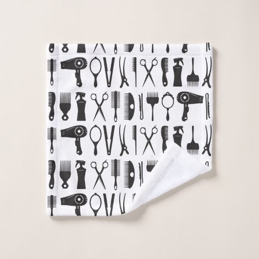 Outil de coiffure motif (Gant de toilette)