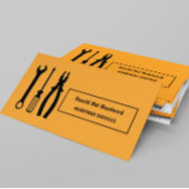 Outil Terracotta Handyman Services Carte de visite