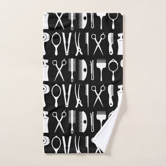 Outillage de coiffure ensemble de serviettes de ba (Serviette à main)