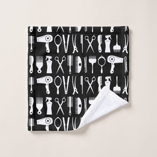 Outillage de coiffure ensemble de serviettes de ba (Gant de toilette)