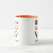 Outils à cuire doux Art Café Mug (Centre)