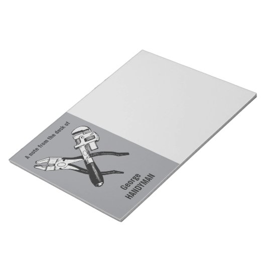 OUTILS blocs-notes personnalisés (Incliné)