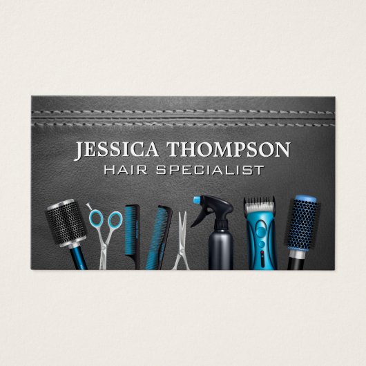 Outils de coiffeur | Cuir pointu (Devant)