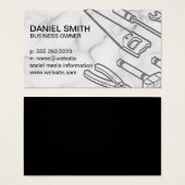 Outils de construction | Marbre (Devant & derrière)