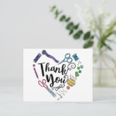 Outils de couture Cartes postales cardiaques (Debout devant)