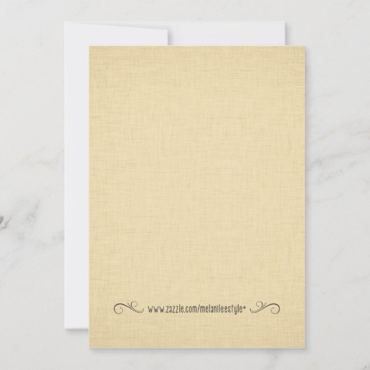 Outils de cuisine Invitation de douche nuptiale (Dos)